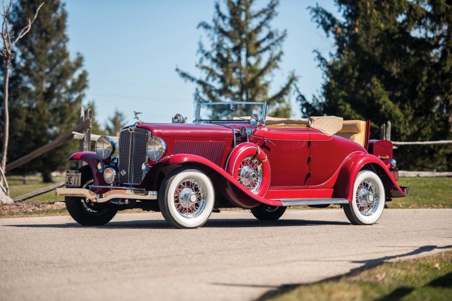  Auburn 8-100A Custom Dual Ratio Cabriolet 1932 года  (фото 15 из 35)